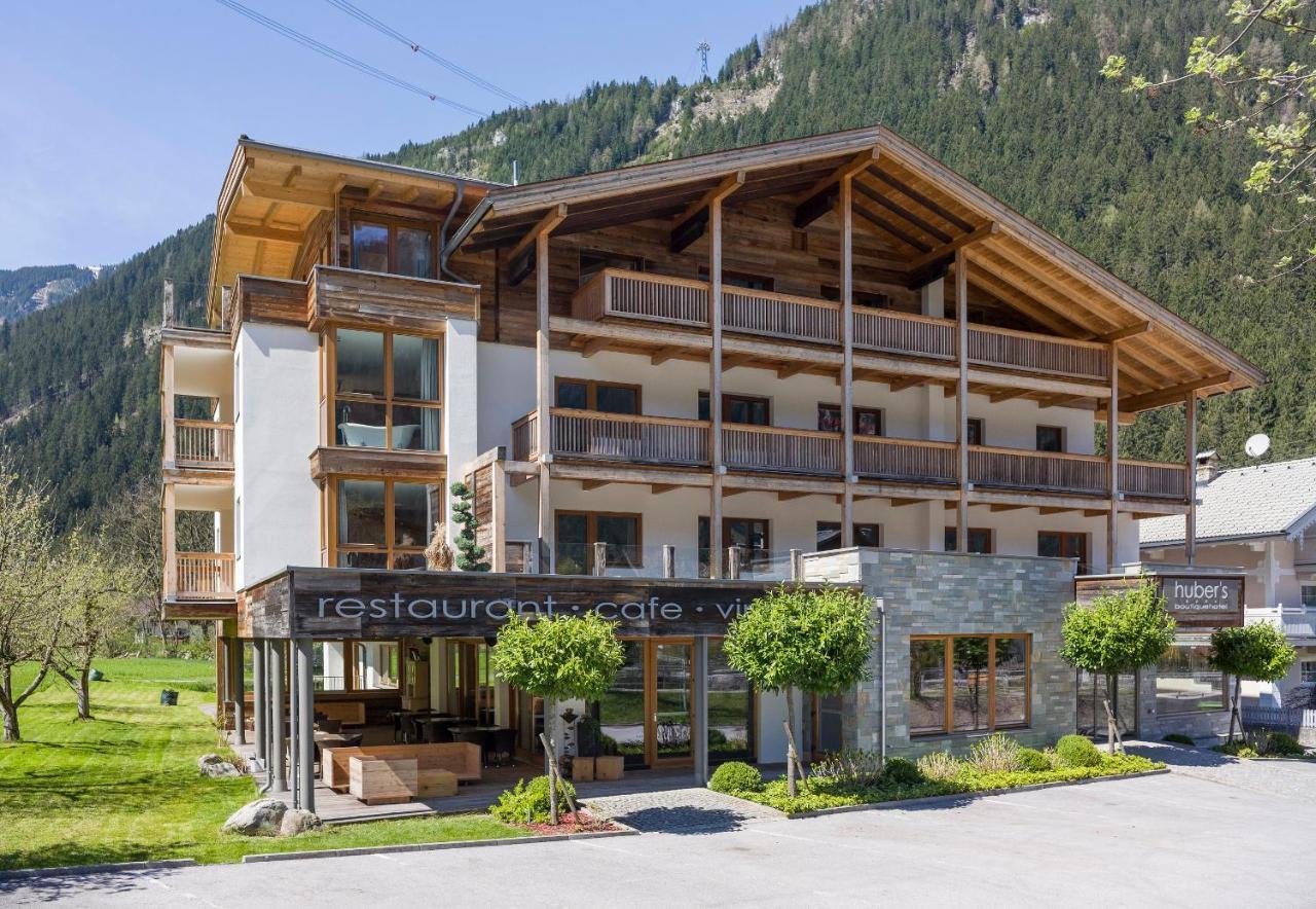 Huber'S Boutiquehotel Mayrhofen Bagian luar foto