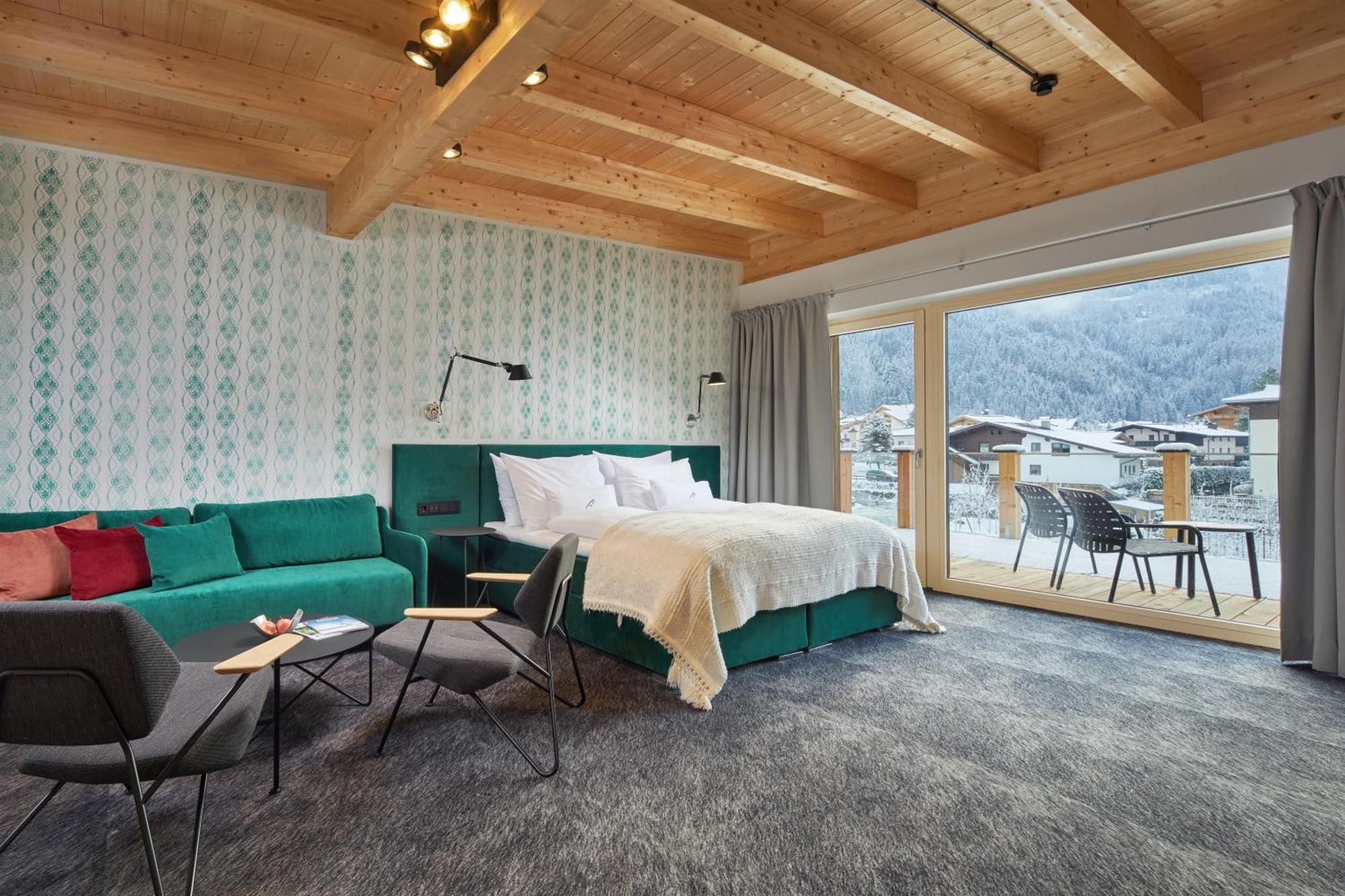 Huber'S Boutiquehotel Mayrhofen Bagian luar foto